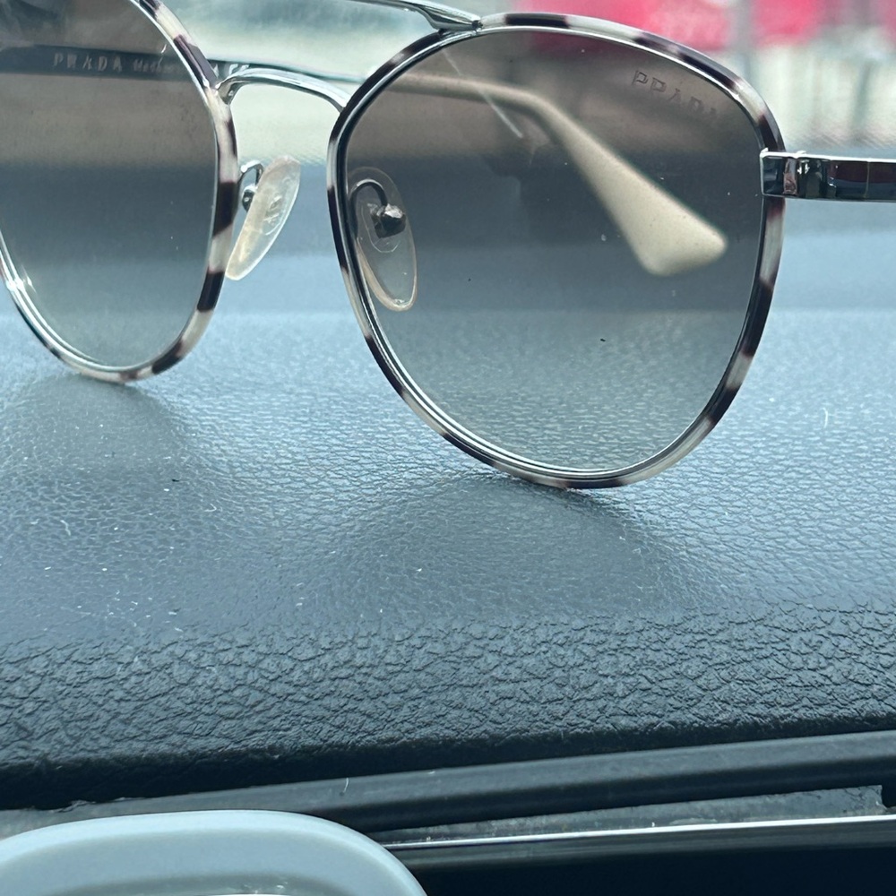 Prada glasses .new no scratches mint condition